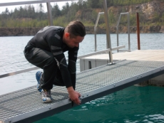 Jaworzno Koparki 16.04.2015 Kurs OWSD i Dry Suit PSAI
